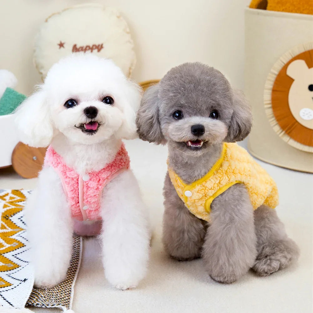 Warm Fleece Pet Coat Jacket for Small Dogs & Cats
