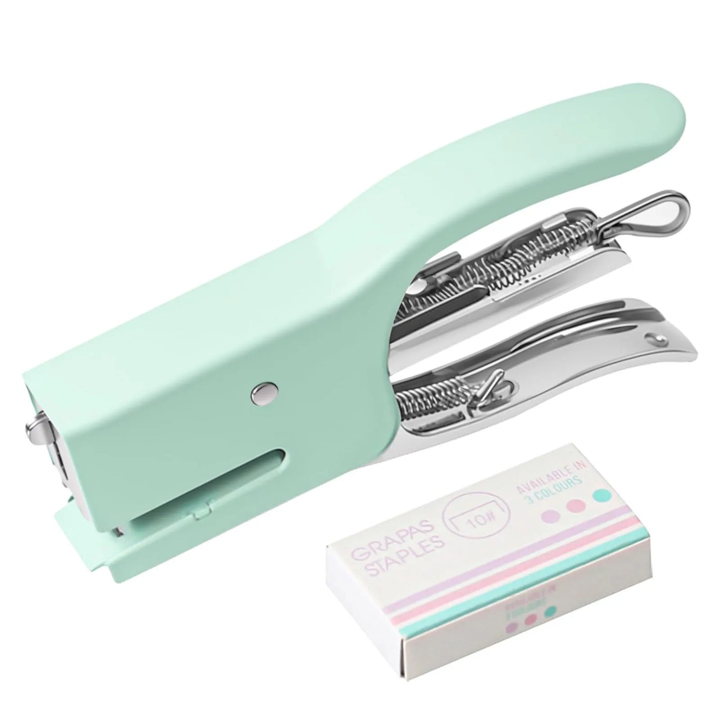 Portable Mini Desk Stapler with 750 Staples