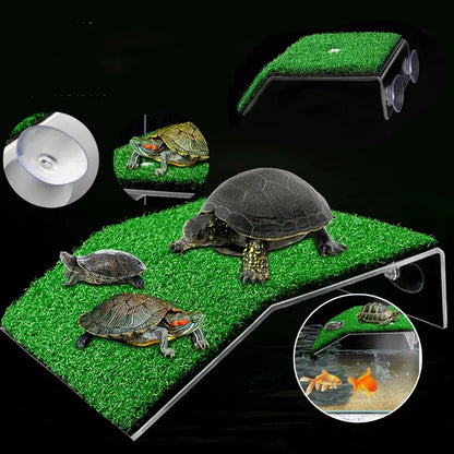 1 Pc Durable Turtle Floating Island Suction Cup