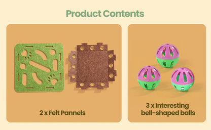 Interactive Cat Puzzle Maze Toy