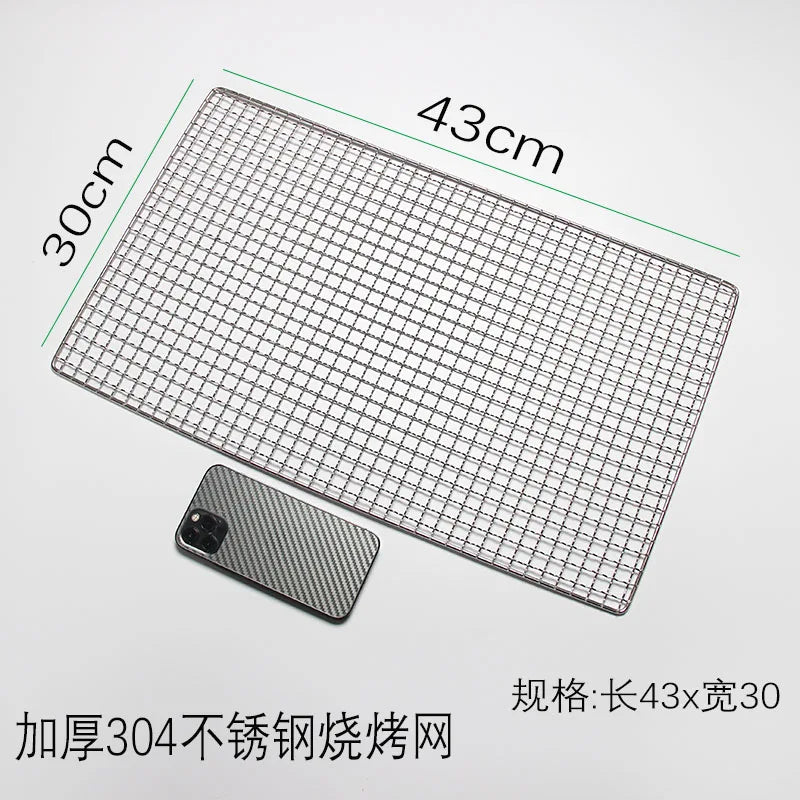 304 Stainless Steel BBQ Grill Mesh