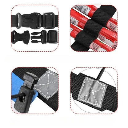 Outdoor Running Belt Marathon Race Number Belt Gym Fitness Accessories Adjustable Elastic Sports Belt