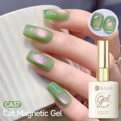 UR SUGAR 15ml White Cat Magnetic Gel Nail Polish