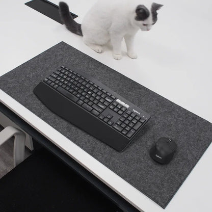 Large Wool Felt Computer Desk Mat