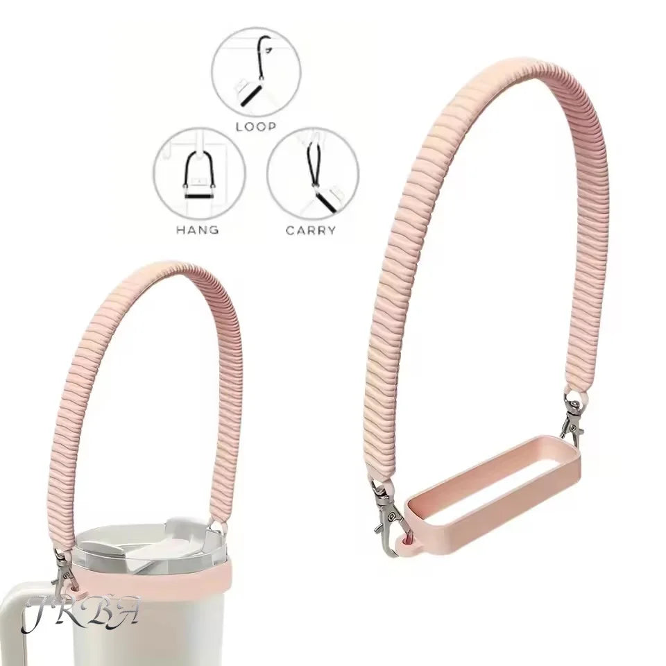 Universal Silicone Water Bottle Carry Handle