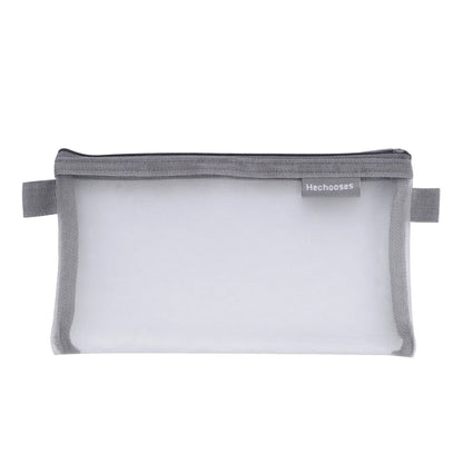 Large Capacity Transparent Mesh Pencil Case