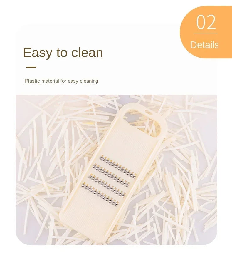 Stainless Steel Vegetable Julienne Slicer