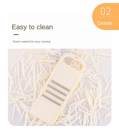 Stainless Steel Vegetable Julienne Slicer