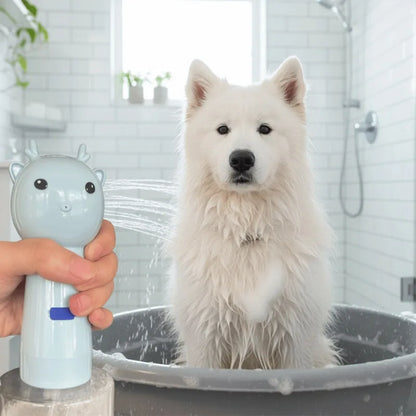 Electric Pet Bath Bubble Machine