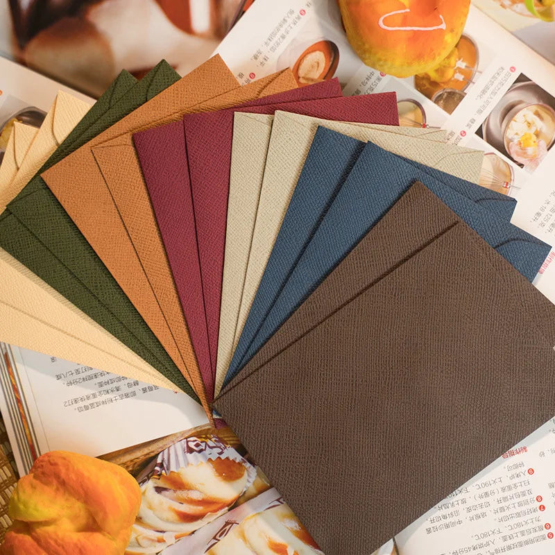 Textured Paper Envelope Set