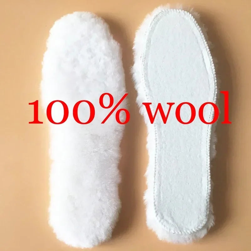 Natural Sheepskin Winter Insoles