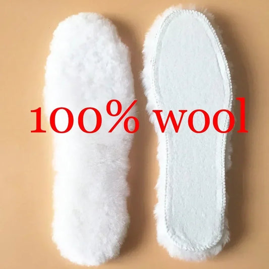 Natural Sheepskin Winter Insoles