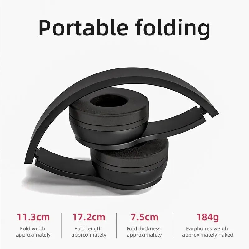 P47 Wireless Bluetooth Foldable Headphones
