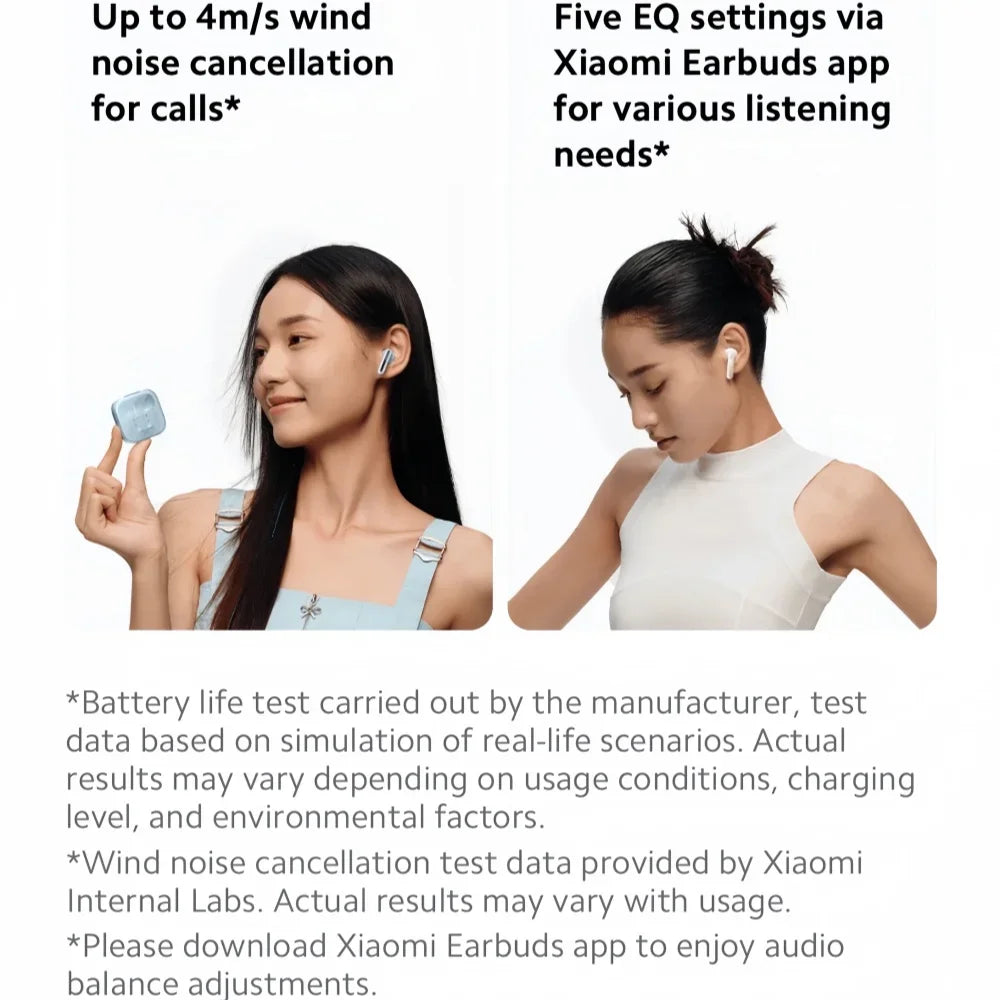 Xiaomi Redmi Buds 6 Active Wireless Bluetooth Earbuds