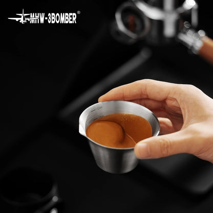 USB Rechargeable Coffee Scale with Stainless Steel Cup