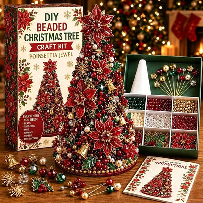 DIY Beaded Christmas Tree Craft Kit