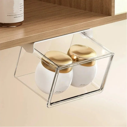 Transparent Pull-Out Storage Drawer