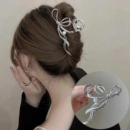 Geometric Metal Hair Claw Clip