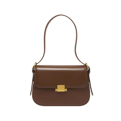 Vintage Leather Crossbody Handbag