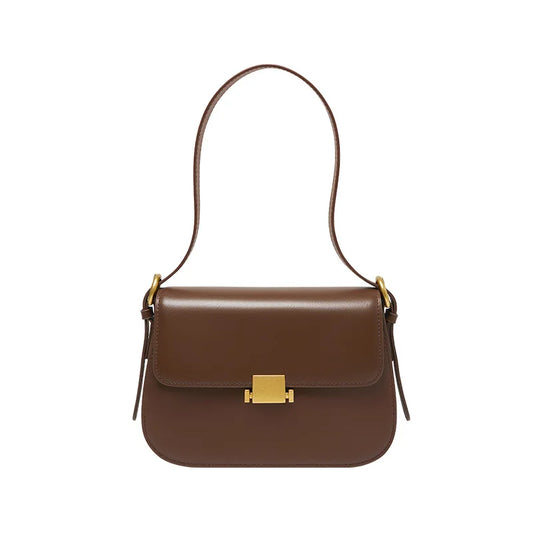Vintage Leather Crossbody Handbag