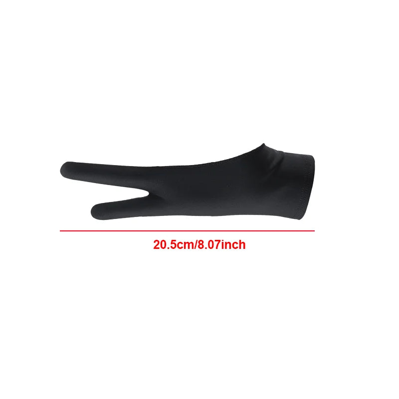 Two-Finger Drawing Glove for Tablets