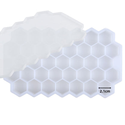 SILIKOLOVE Creative Honeycomb Ice Cube Tray