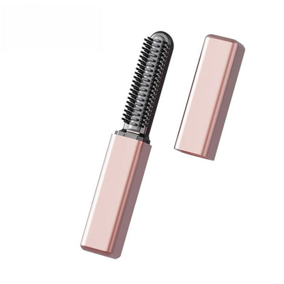 Mini Wireless Hair Straightening Comb