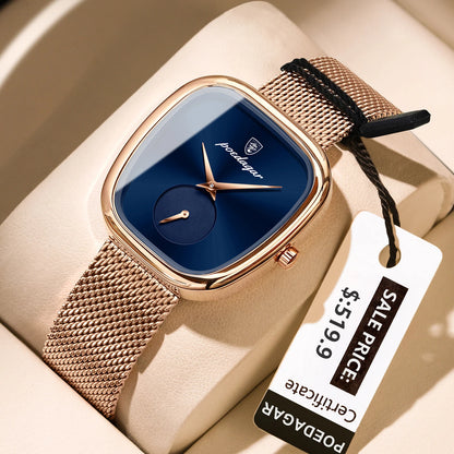 783W Women's Stainless Steel Mesh Quartz Watch