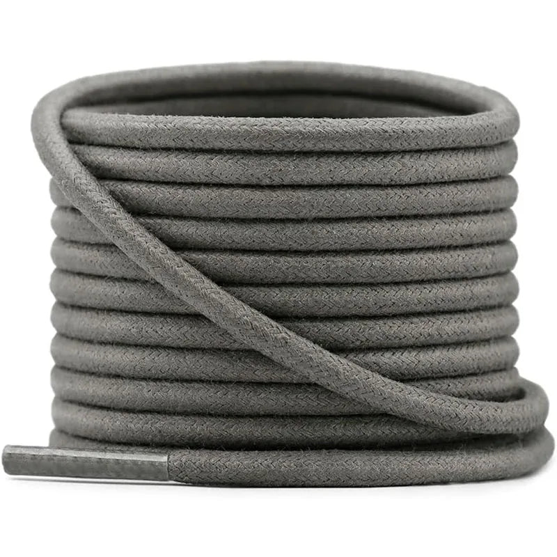 Premium Waxed Round Shoelaces