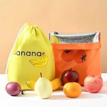 Reusable Drawstring Produce Storage Bag