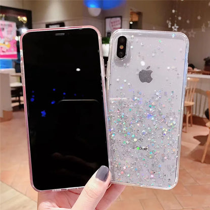 Glitter Phone Case For iPhone 13 mini 12 Pro 11 ProMax For iPhone XR XS Max X 8 7 6s