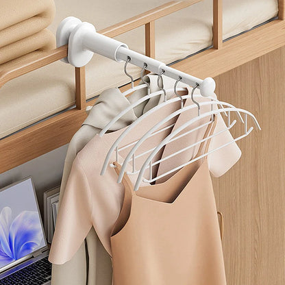 Portable Clip-On Hanging Rack for Clothes & Towels