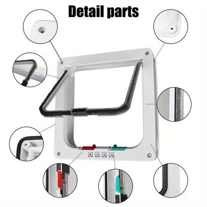 2-Way Locking Pet Door Flap