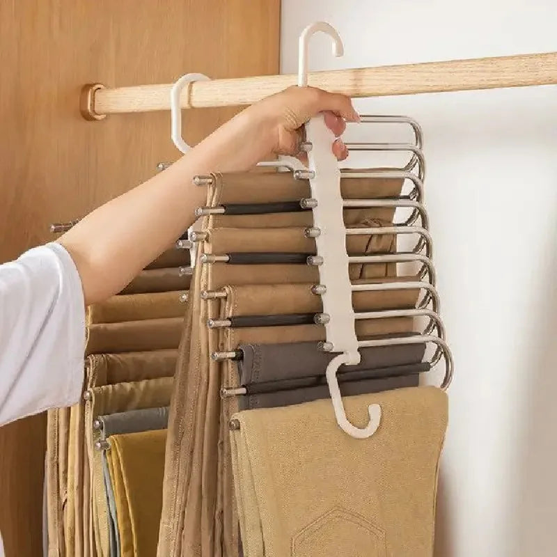 Space Saving Multi-Layer Trouser Hanger