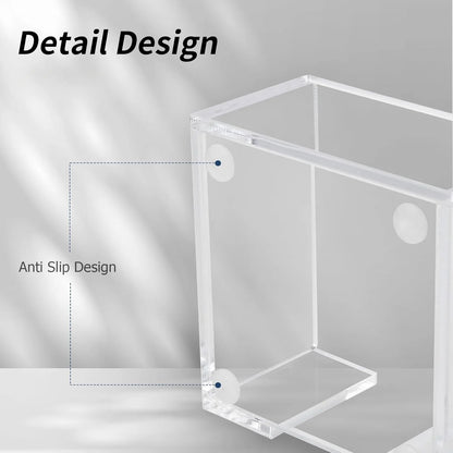 Acrylic Sticky Note Holder – 3×3 Clear Note Dispenser
