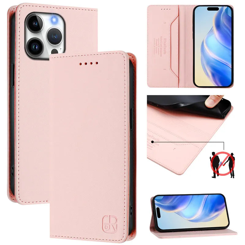 Luxury Wallet Flip Case for Vivo Smartphones