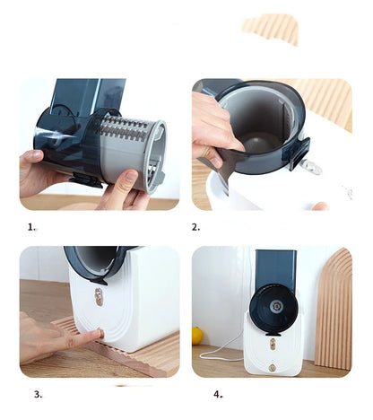 Electric Vegetable Cutter & Slicer