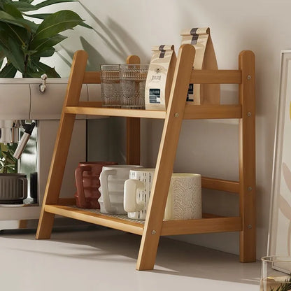 Bamboo Spice Rack Shelf