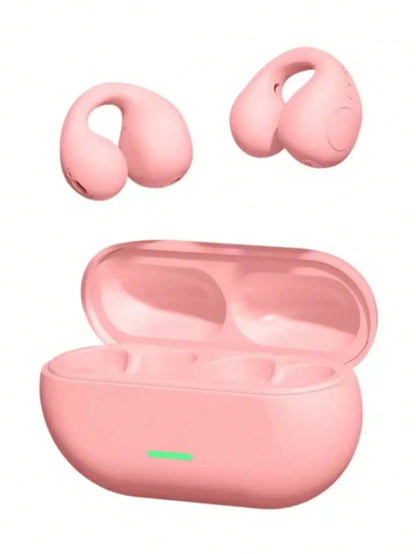TWS Bluetooth 5.3 Clip-On Wireless Earbuds