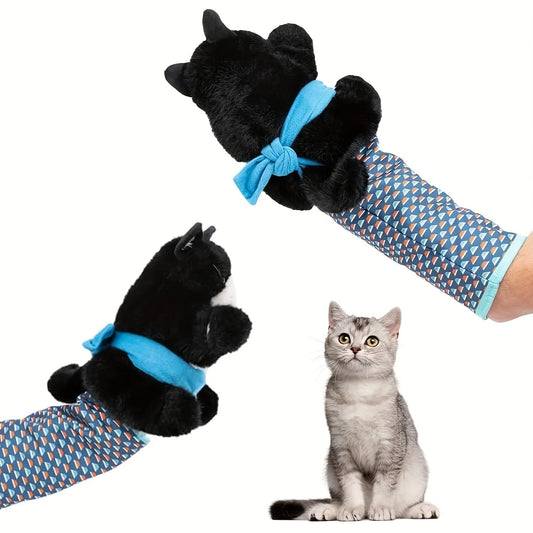 Interactive Cat Wrestling Puppet Toy