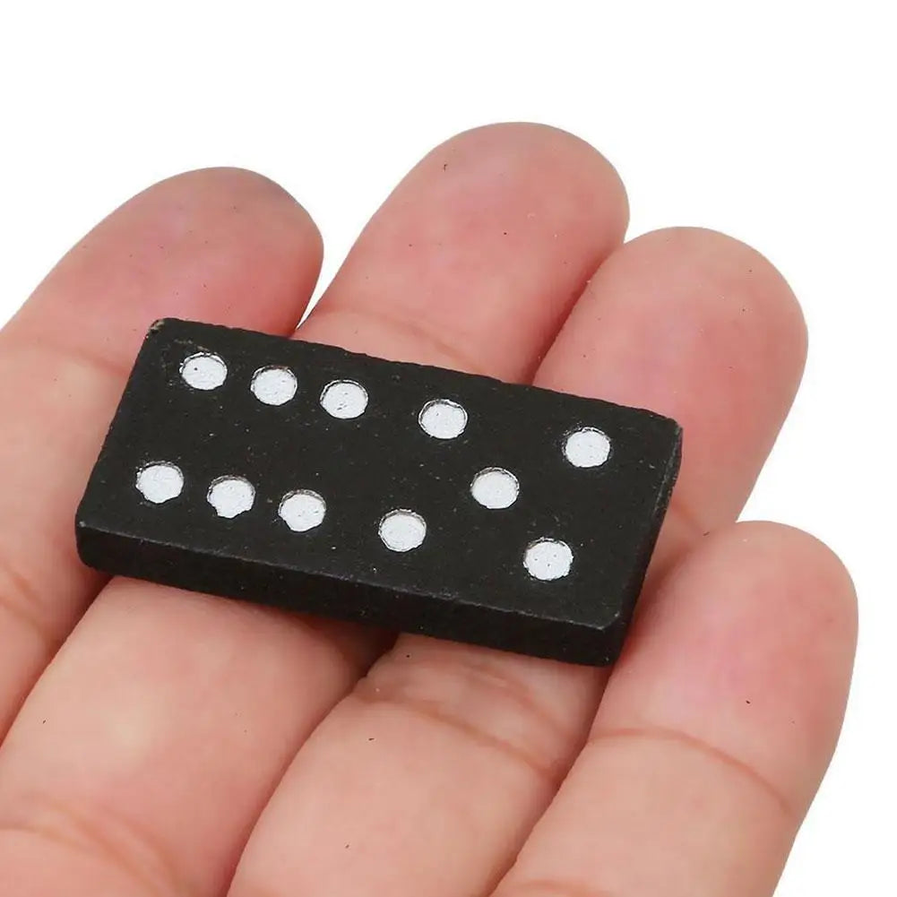 Classic Wooden Domino Set