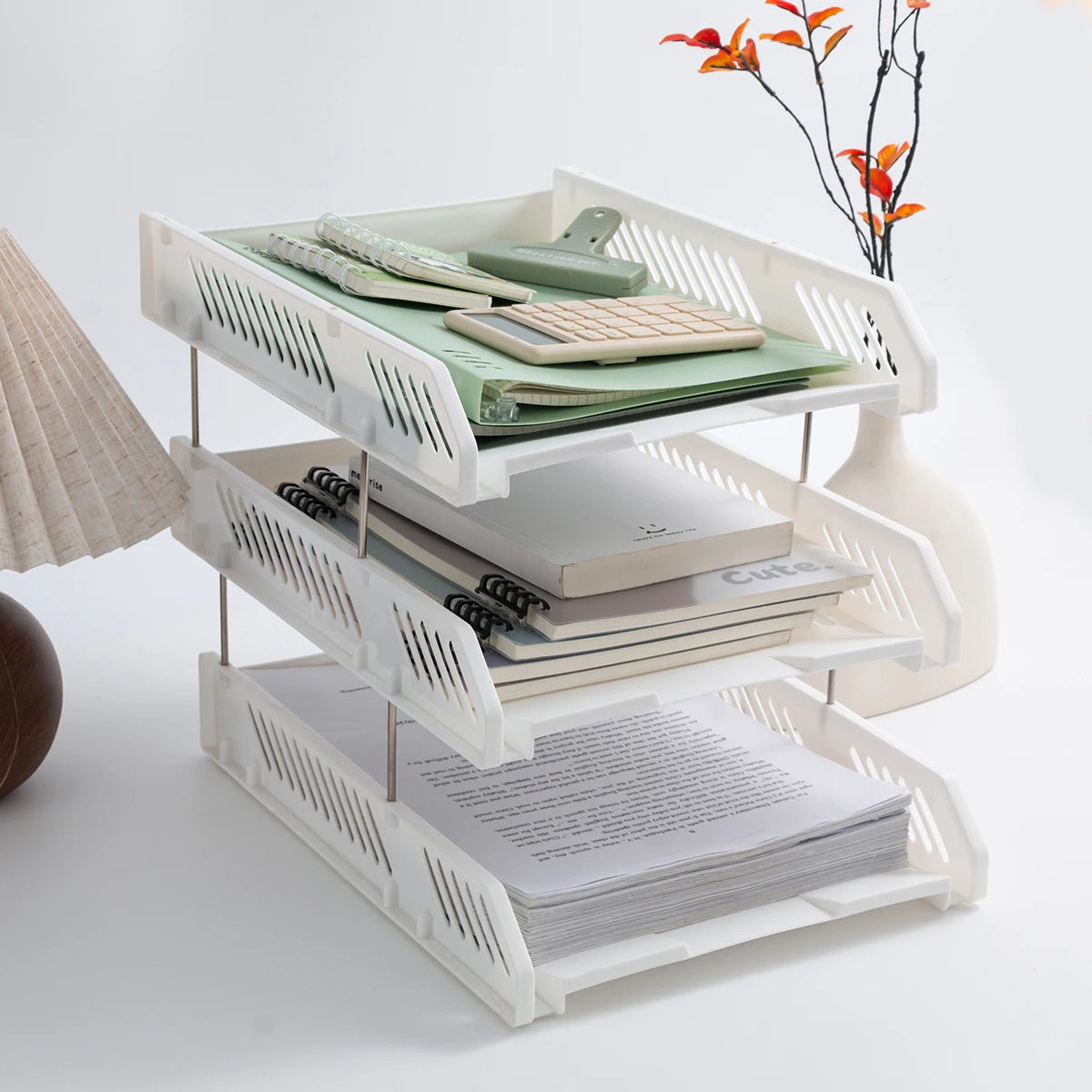 Multi-Layer File Tray Organizer