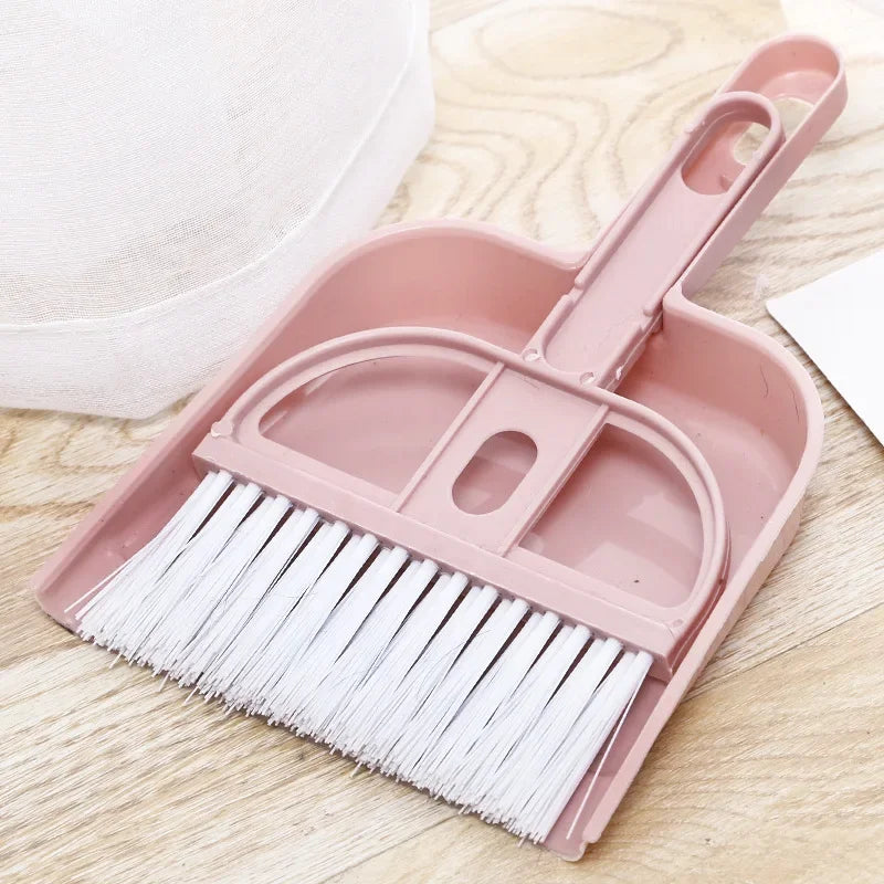 Mini Pet Cleaning Dustpan & Brush Set