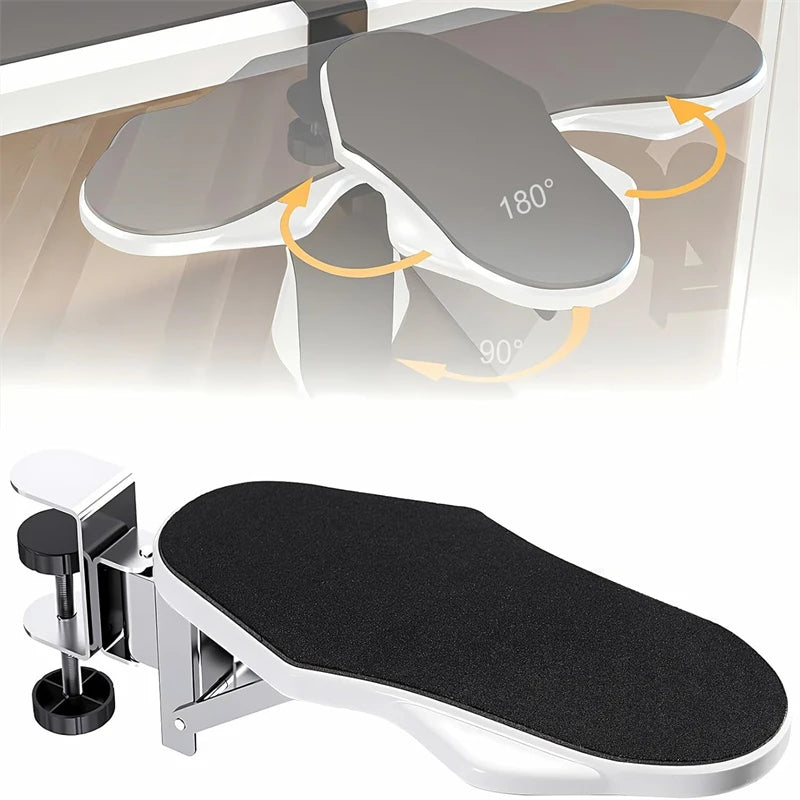 Foldable Rotating Wrist & Elbow Support for Office Desks