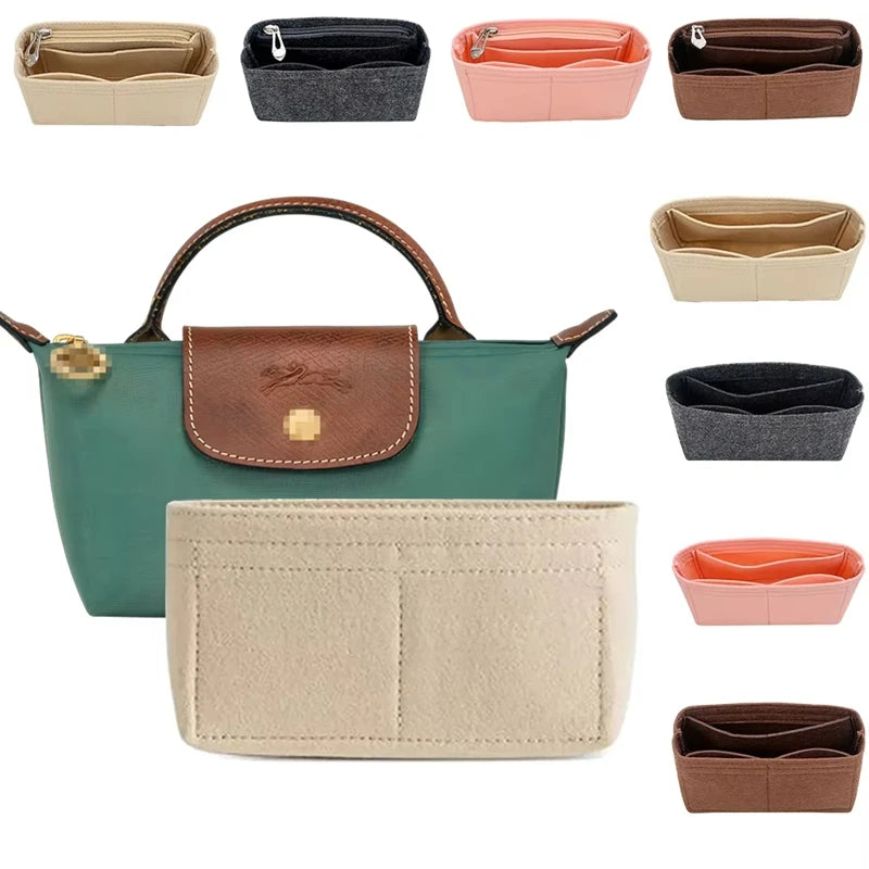 Mini Tote Bag Organizer Insert