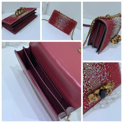 Glitter Evening Crossbody Bag