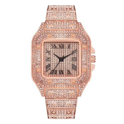 Men's Luxury Roman Numeral Quartz Business Watch