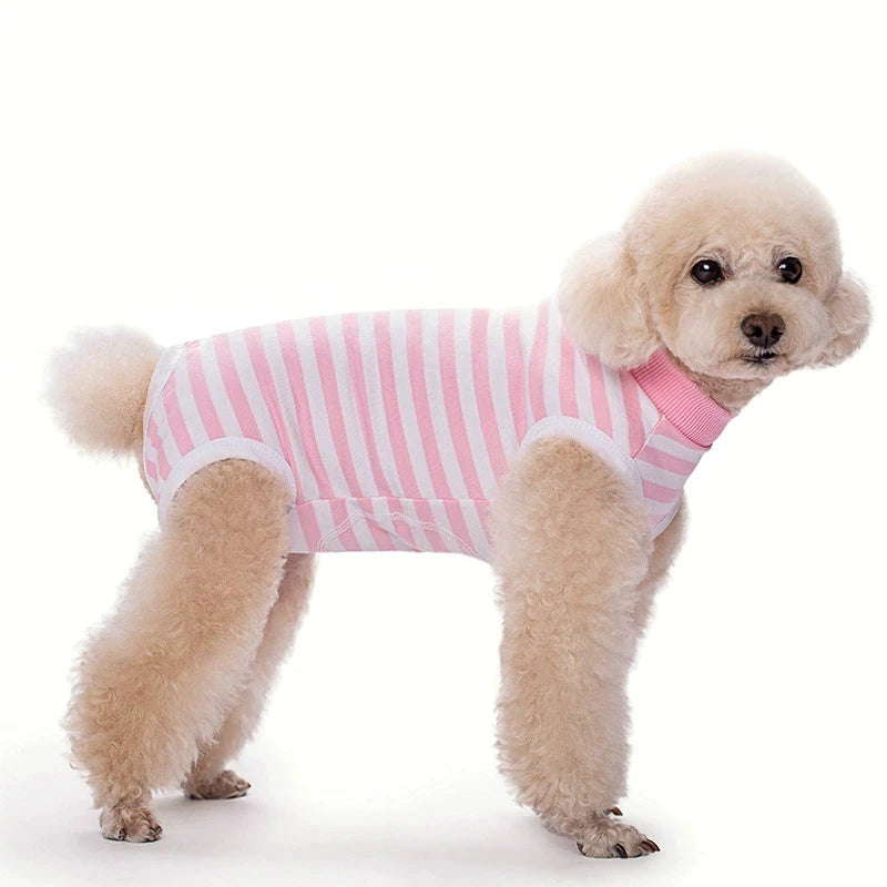 Cotton Dog Recovery Suit Anti-Licking Jumpsuit