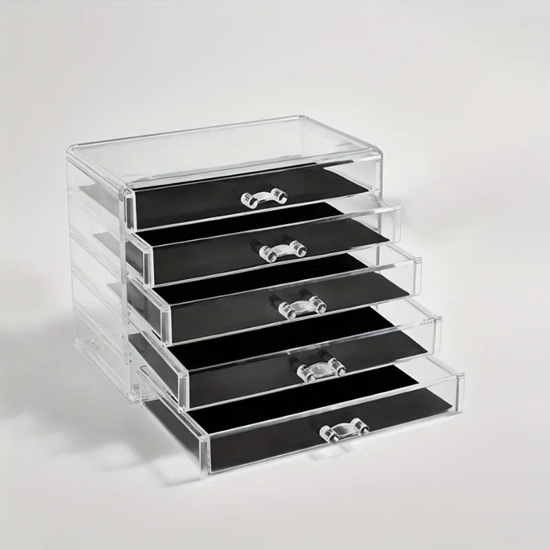 Title 3/5 Layer Acrylic Desk Drawer Organizer