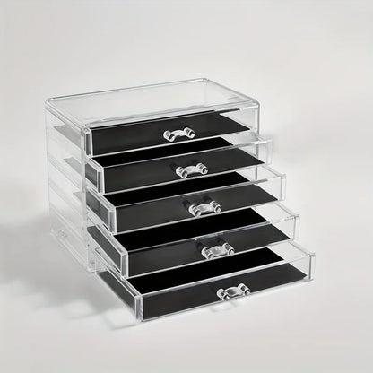 Title 3/5 Layer Acrylic Desk Drawer Organizer
